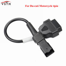 OBD Motorcycle Cable For Du*cati 4 Pin Plug Cable Diagnostic Cable 4Pin to OBD2 16 pin Adapter Hot Sales 2024 - buy cheap