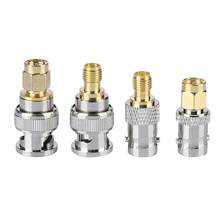 SOONHUA 4PCS Durable BNC Male/Female To SMA Radio Male/Female Connector​​ Converter Coaxial Antenna Connector 2024 - buy cheap