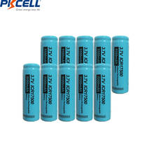 10PCS PKCELL ICR 17500 Battery 1100mAh 3.7V  Li-ion Rechargeable Battery Lithium Batteries  Bateria Baterias 2024 - buy cheap