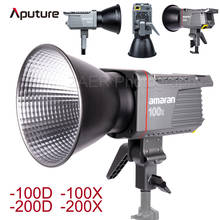 Aputure-Iluminación de fotografía Amaran 100D 100X 200D 200X para cámara, luz de foto y vídeo 5600K 2700-6500K 100W 200W, luz de estudio 2024 - compra barato