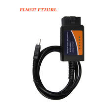 V1.5 ELM327 USB ODB2 Car Diagnostic Scanner FT232RL Chip ELM 327 V 1.5 USB OBD 2 Diagnostic-Tools ELM-327 Auto Code Reader 10pcs 2024 - buy cheap
