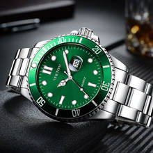 NEKTOM-reloj deportivo de cuarzo para hombre, cronógrafo de pulsera de lujo, resistente al agua, color verde, color negro, 2020 2024 - compra barato