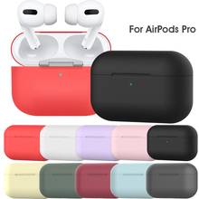 Мягкий силиконовый чехол s для Apple Airpods 1/2 /3, защитный чехол, чехол, чехол для беспроводных Bluetooth наушников, чехол для Airpods Pro, футляр для зарядки 2024 - купить недорого