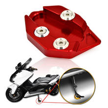 Soporte de pata de cabra para motocicleta YAMAHA TMAX530 T-MAX530 TMAX 530 t-max 2012 2013 2014, almohadilla de extensión de pie lateral, placa de soporte 2024 - compra barato