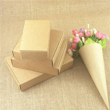 30pcs/Lot Vintage Blank Aircraft Kraft Paper Boxes For Merry Christmas Festival Pizza Package Paperboard Container Storage Boxes 2024 - buy cheap