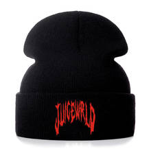 Высокое качество Juice Wrld 999, повседневные шапочки для мужчин и женщин, модная вязанная зимняя шапка в стиле хип-хоп, шапка Skullies, Прямая поставка 2024 - купить недорого