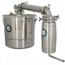 Destilador de Alcohol de agua inoxidable 18L, Kit de fermentación casera, Caldera de fabricación de vino 2024 - compra barato