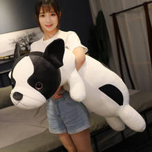 80-120cm Bulldog Plush Toy Long Shape Animal Dog Throw Pillow Cushion Baby Kids Adult Sleep Pillow Birthday Gift for Girlfriend 2024 - buy cheap