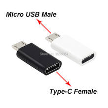 USB C 3,1 tipo C hembra a Micro USB 2,0 tipo B conector macho Adaptador convertidor para Samsung Xiaomi Huawei 1000 Uds. 2024 - compra barato