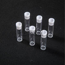 Botella de muestra de plástico, tubo de ensayo pequeño, contenedores de almacenamiento transparentes, 2000 Uds. 2024 - compra barato