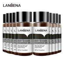 LANBENA, эссенция для роста волос, уход за волосами, для мужчин и женщин, для мужчин, для выпадения волос, эфирное масло, для жидкого лечения, для мужчин, уход за волосами, 10 шт. 2024 - купить недорого