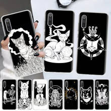 Witch And Cat Custom Soft Cover Phone Case For Xiaomi Poco X3 Nfc M3 F3 F1 Mi Note 10 Pro 11 Lite 11i 8 9 9T 10T CC9 A3 Cover 2024 - buy cheap