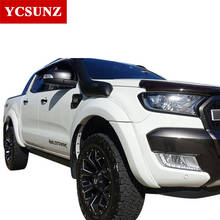 6 inch White Fender Flares Expansion Arches Mudguards For Ford Ranger 2016 2017 2018 T7 Wildtrak Double Cabin 2024 - buy cheap