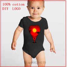 Newborn Summer Heart Locator Bodysuits baby Infant Toddler Baby Boys Girls Cotton Funny Letter Rompers Jumpsuit Clothes Outfits 2024 - buy cheap