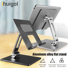 ihuigol Metal Desktop Phone Holder Stand Foldable Adjustable Holder Smartphone Support Tablet Cell Phone For iPhone iPad Samsung 2024 - buy cheap