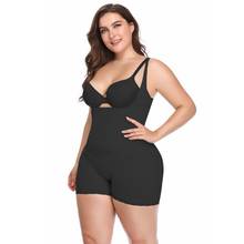 Firm Control Shapewear Women Full Body Shaper With Zipper Waist Trainer Plus Size Butt Lifter Tummy Shaper Corset Bodysuit 6XL 2024 - buy cheap