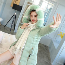 Women's Winter Jackets Parka Long Coat Women New Korean Puffer Jacket Parkas Mujer Overcoat Chamarras De Mujer KJ684 2024 - buy cheap