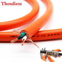 Thouliess-Cable de alimentación de Audio HIFI LINN K-800, de cobre puro 6N OFC, de alta gama, de cobre rojo puro, para AMP, CD, DVD 2024 - compra barato
