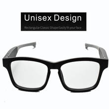 Gafas de sol inteligentes para usar con los ojos, anteojos de sol con Bluetooth, manos libres, inalámbricos, llamadas, música, Audio, oreja abierta, lentes de luz azul 2024 - compra barato