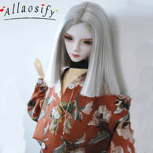 Allaosify-Peluca de hombro de alta temperatura, muñeca Bjd 1/3, 1/4, 1/6, 1/8, 25 colores disponibles 2024 - compra barato
