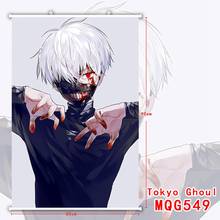 60*90 см Токийский вурдалак Kaneki Ken Аниме Манга настенный плакат прокрутка украшение дома стены искусства Косплей 2024 - купить недорого