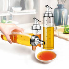 Cooking Seasoning Bottle Dispenser Sauce Bottle Glass Storage Bottles for Spice Glass Oil Spray Vinegar Creative Kitchen Tools 2024 - buy cheap