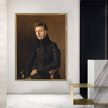 Citon Jean Baptiste Camille Corot《Toussaint Lemaistre》Canvas Art Oil painting Artwork Poster Picture Wall Decor Home Decoration 2024 - buy cheap