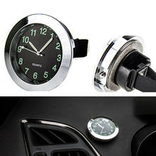 Hot sale Luminous Auto air outlet Watch Car styling for Car Gauge Clock Mini Auto Air Vent Quartz Clock with clip 2024 - buy cheap