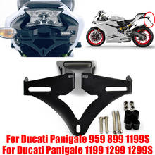 Держатель номерного знака для мотоцикла, для Ducati Panigale 899, 959, 1199, 1199S, 1299, 1299S 2024 - купить недорого