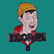 Todd Chavez Hooray Enamel Pins Brooch Collecting Alloy Lapel Badges Men Women Fashion Jewelry Gifts Adorn Backpack Collar Hat 2024 - buy cheap