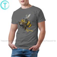 Insect T Shirt Bumblebee Shirt T-Shirt Big Mens Tee Shirt Basic Cotton Cute Short Sleeve Print Tshirt 2024 - buy cheap