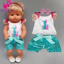 Для 40 см кукла Nenuco Ropa y su Hermanita одежда 16 дюймов Детская кукла наряды 2024 - купить недорого