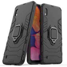 for Samsung Galaxy A10 Phone Case for Samsung A10 A10S Armor Rubber Bumper Shockproof Magnetic Stand Hard Case Cover 2024 - buy cheap