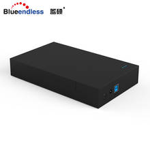 Blueendless-estojo de 3.5 polegadas para hdd sata, usb 3.0, 6gbps, 6tb, hdd para notebook, caixa de disco rígido externo 2024 - compre barato