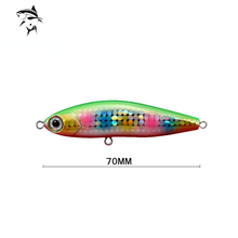 70mm 14g Rockfishing Fishing Lures  Pencil Fish Jerkbait Woblers Pike Artificial Bait for Fishing Baits Fish Sinking Wobblers 2024 - buy cheap