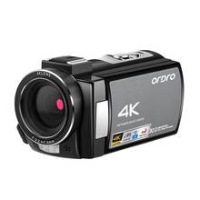 Ordro-cámara de vídeo Digital AE8 4K, videocámara Profesional con pantalla táctil Full HD, IR, infrarrojo, visión nocturna 2024 - compra barato