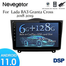 For LADA Granta Cross 2018 - 2019 Car Radio Multimedia Video Player Navigation GPS Android 11 No 2din 2 din dvd 2024 - buy cheap