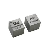 Gadolinio Metal 10mm densidad cubo 99.99% puro para colección de elementos 2024 - compra barato