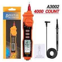 A3002 Digital Multimeter Pen Type 4000 Counts with Non Contact AC/DC Voltage Resistance Diode Continuity Tester Tool 2024 - buy cheap