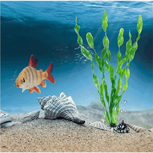 HONGYI artificial seaweed water plant suitable for aquarium plastic fish tank plant decoration 10 pcs 2024 - compre barato