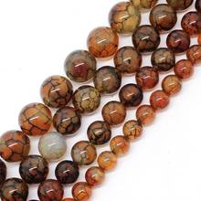 Cuentas sueltas de ónix de piedra Natural para fabricación de joyas, accesorios de pulsera Diy de tamaño 4, 6, 8, 10, 12mm, 15" 2024 - compra barato