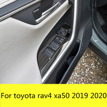 For toyota rav4 rav 4 xa50 2019 2020 parts interior accessories car window motor Door handle Armrest Cover Sticker trim cover 2024 - buy cheap