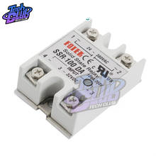 220V Relay Industrial Solid State Relay SSR 3-32V DC Input and 24-380VAC Output 100 DA 100A AC Output Load SSR-100DA 2024 - buy cheap