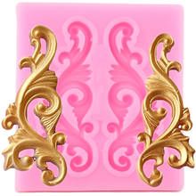 Baroque Relief Silicone Molds Cake Border Fondant Mould Cake Decorating Tools Chocolate Gumpaste Candy Polymer Clay Moulds 2024 - buy cheap