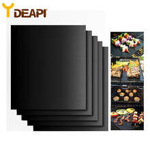 Ydeapi Barbecue Grill Baking Mat Non-stick BBQ Cooking Baking Mats Covers Sheet Foil Oilpaper Heat-Resistant Pad BBQ Liner 2024 - buy cheap