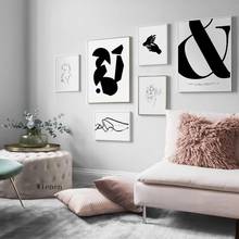 Abstract Line Body Art Nordic Posters and Prints Wall Art Canvas Painting Wall Decoration Picture for Living Room Home No Frame 2024 - buy cheap