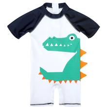 Kids Boys Wet suit Bath-wear Swimming Kids Boy Wet suit Kids Swimwear For Boys Boys Bathing Suit Crocodile Children Boy Swimsuit 2024 - buy cheap