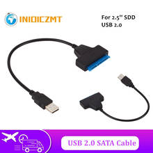 Usb Sata Cable Sata To Usb 2.0 Adapter Computer Connectors Usb Sata Adapter Cable Support 2.5 Inches SSD Hdd Hard Drive 2024 - buy cheap