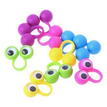 New 10 Pcs Eye Finger Puppets Eye Rings Kids Baby Toys Gift Slime Accessories 2024 - buy cheap