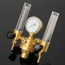 CO2 Argon  Gauge Pressure Regulator Mig Tig Flow Meter Control Valve Welding Gas Double Tube Bubble Counter Aquarium Flowmeter 2024 - compre barato